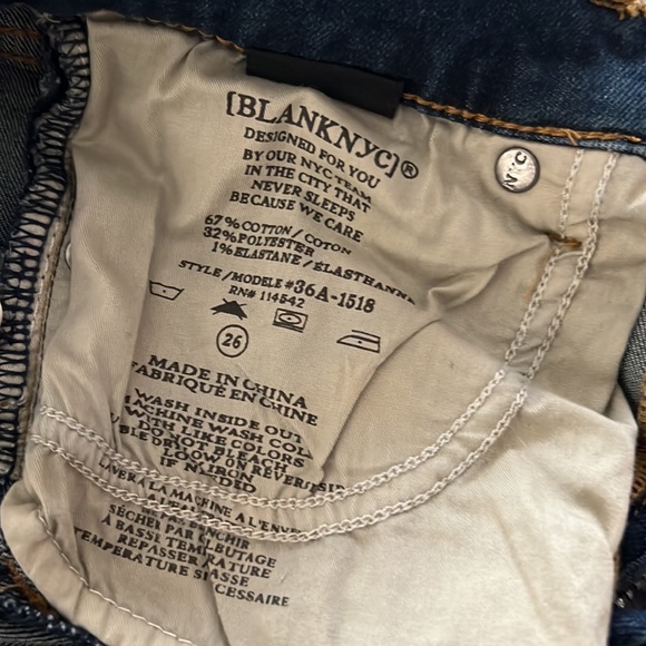 NWT BLANKNYC THE BOND SKINNY JEANS GOSSIP GIRL (26) - Picture 11 of 11